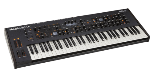 Sequential Prophet X Sample-Plus-Synthesis Hybrid Synthesiser