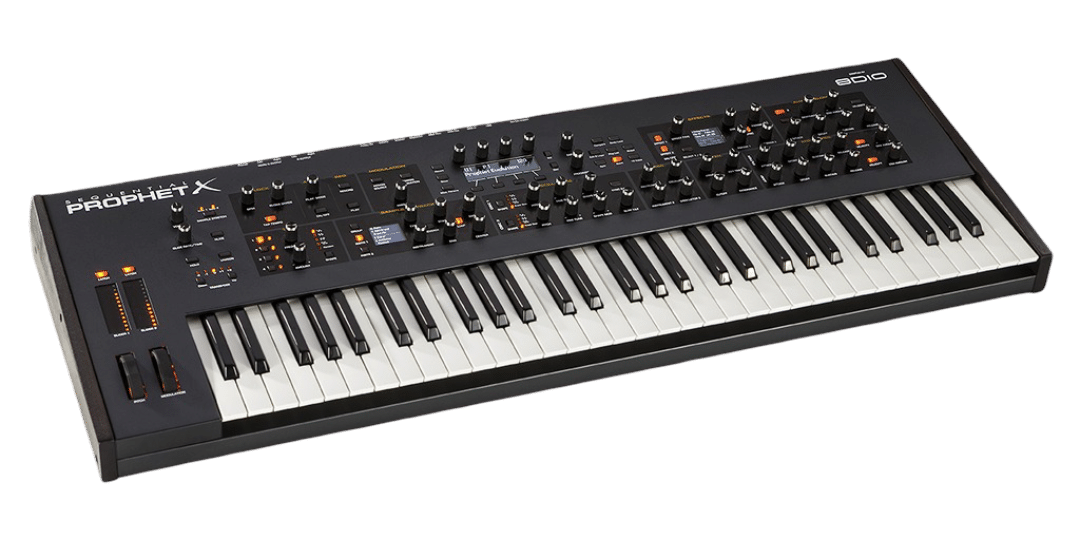 imgi_56_PX-Left.png Sequential Prophet X Sample-Plus-Synthesis Hybrid Synthesiser