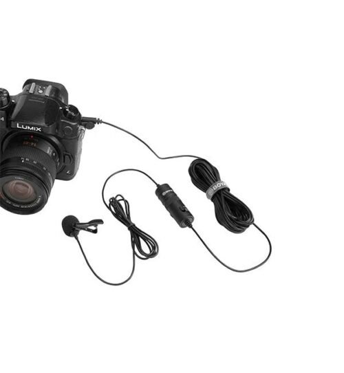Boya BY-M1 Auxiliary Omnidirectional Lavalier Condenser Microphone Boya BY-M1 Auxiliary Omnidirectional Lavalier Condenser Microphone