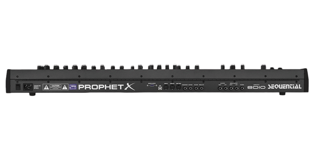 imgi_59_PX-Back.png Sequential Prophet X Sample-Plus-Synthesis Hybrid Synthesiser