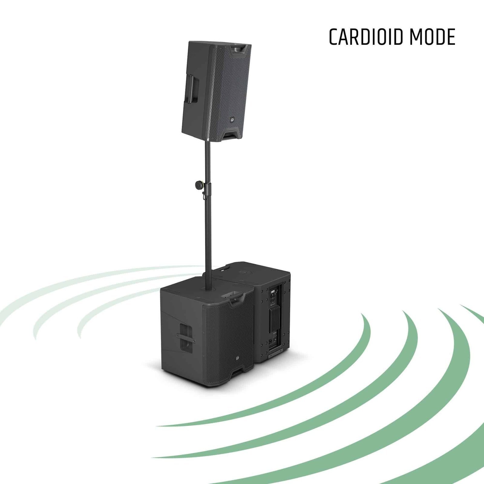 LD System ICOA SUB 15 A Powered 15" Bass Reflex PA Subwoofer