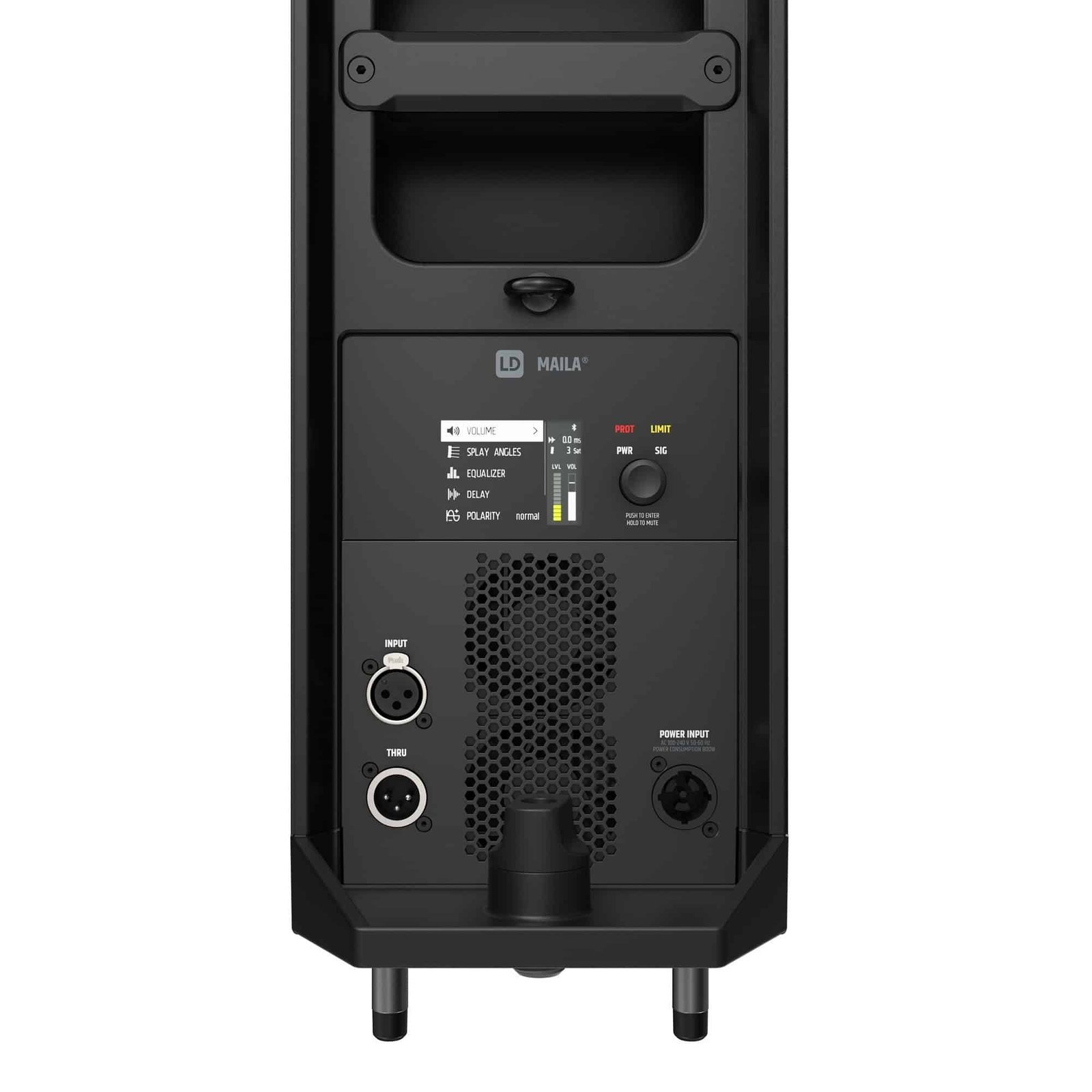 imgi_61_LDMAILACOL_9.jpg LD System MAILA COL 4 x 6.5" Powered Column Speaker + Power Amplifier for up to eight Satellites