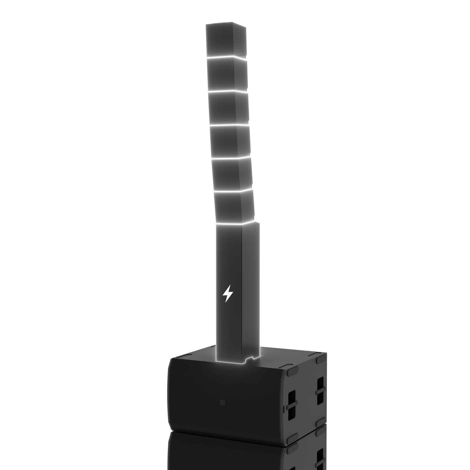 imgi_64_LDMAILACOL_12.jpg LD System MAILA COL 4 x 6.5" Powered Column Speaker + Power Amplifier for up to eight Satellites