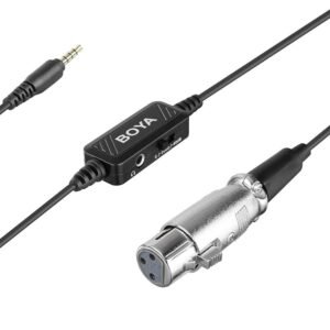 Boya BY-BCA6 XLR to 3.5mm Plug Microphone Cable