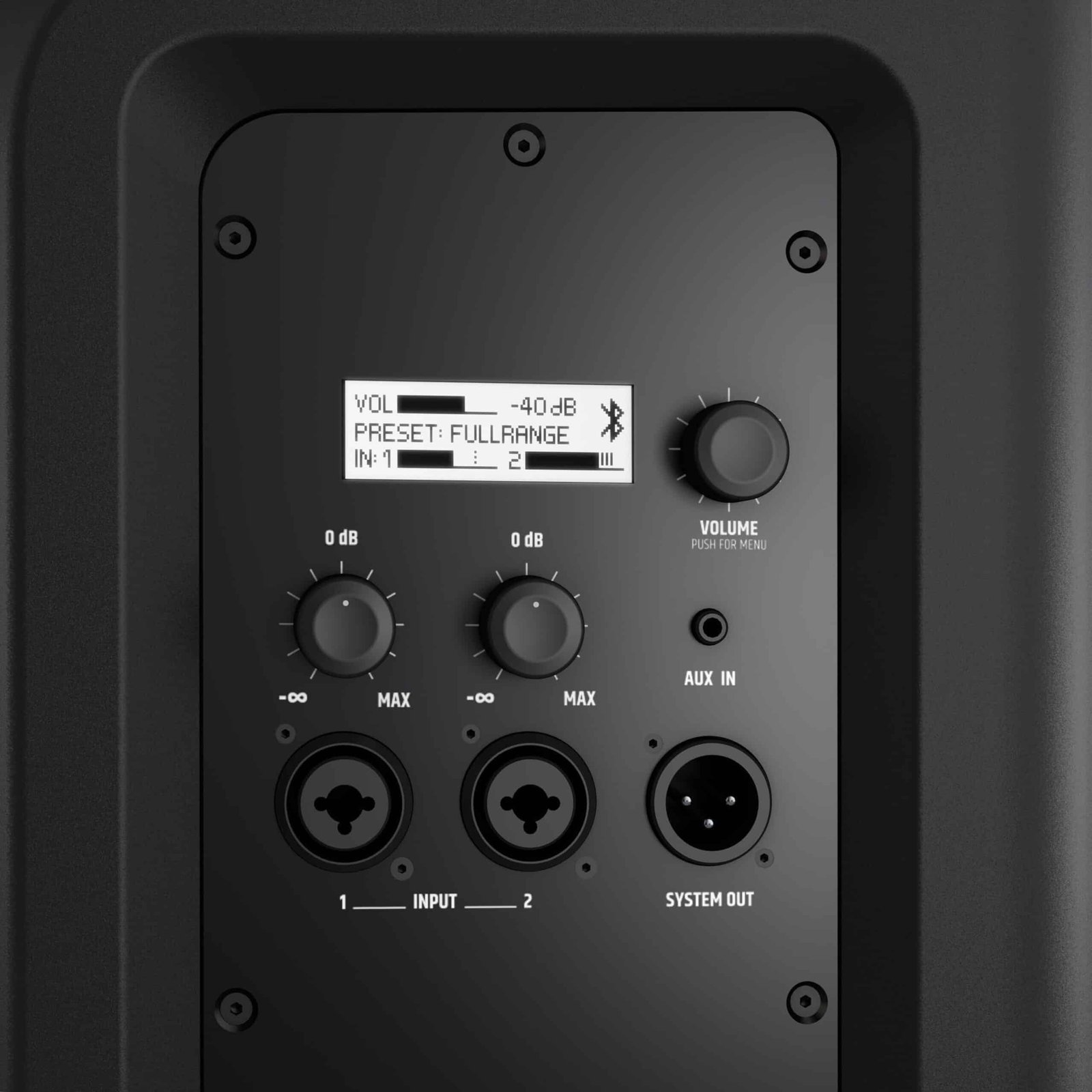 LD System ICOA 12 A BT 12Powered Coaxial PA Loudspeaker with Bluetooth