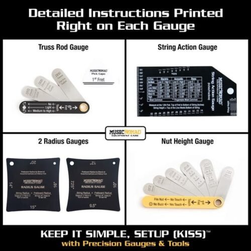 Music Nomad MN609 KISS Guitar Setup Kit
