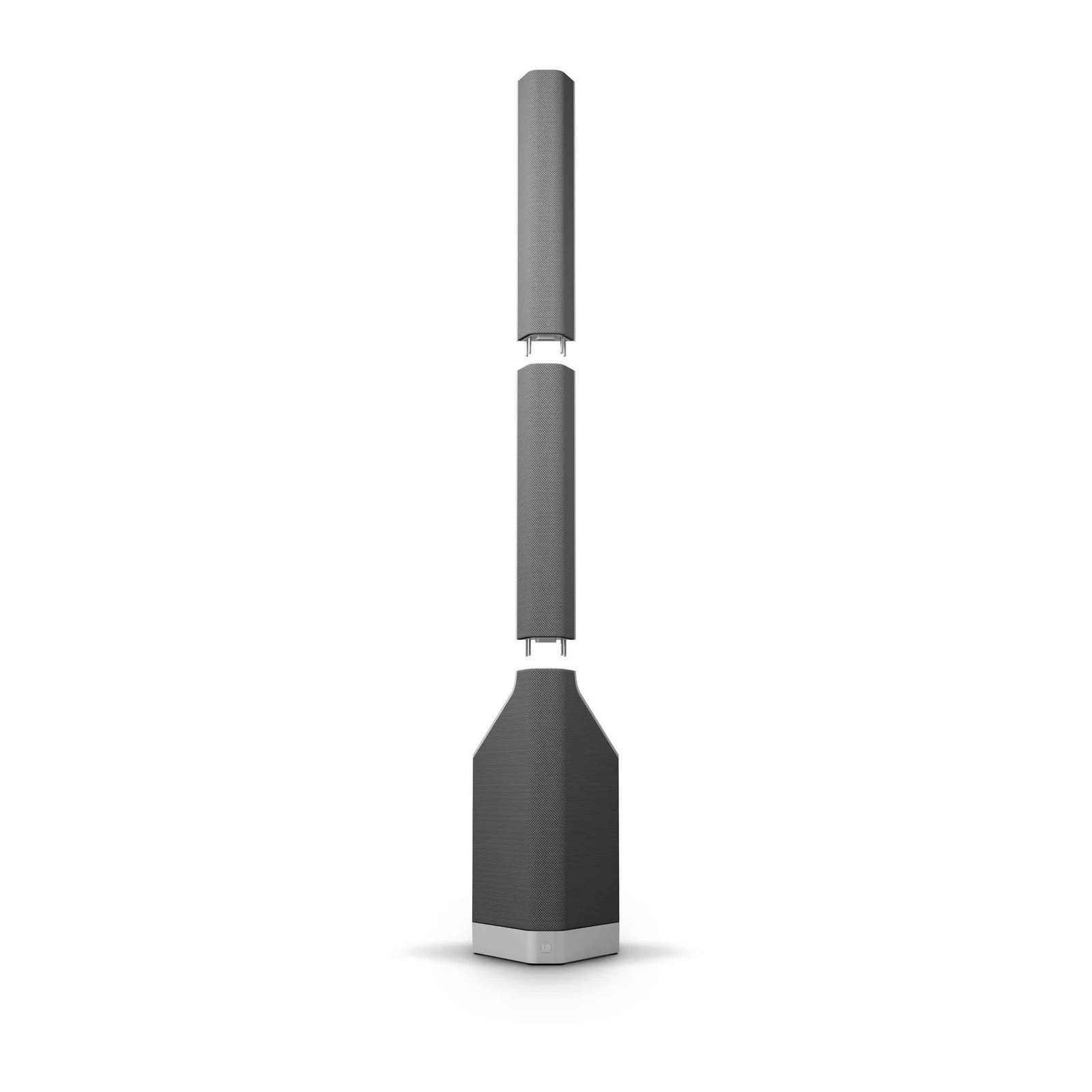 LD System MAUI P900 G Powered Column PA System by Porsche Design Studio in Platinum Grey
