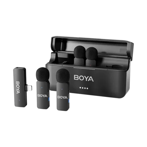 Boya BY-V4 4-Channel Mini Wireless Microphone Boya BY-V4 4-Channel Mini Wireless Microphone