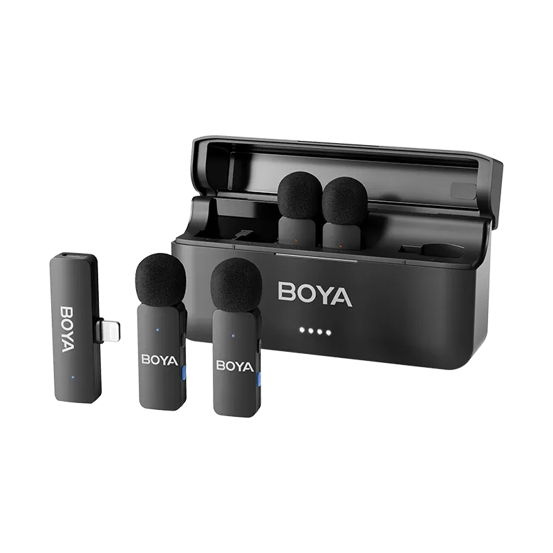 Boya BY-V4 4-Channel Mini Wireless Microphone
