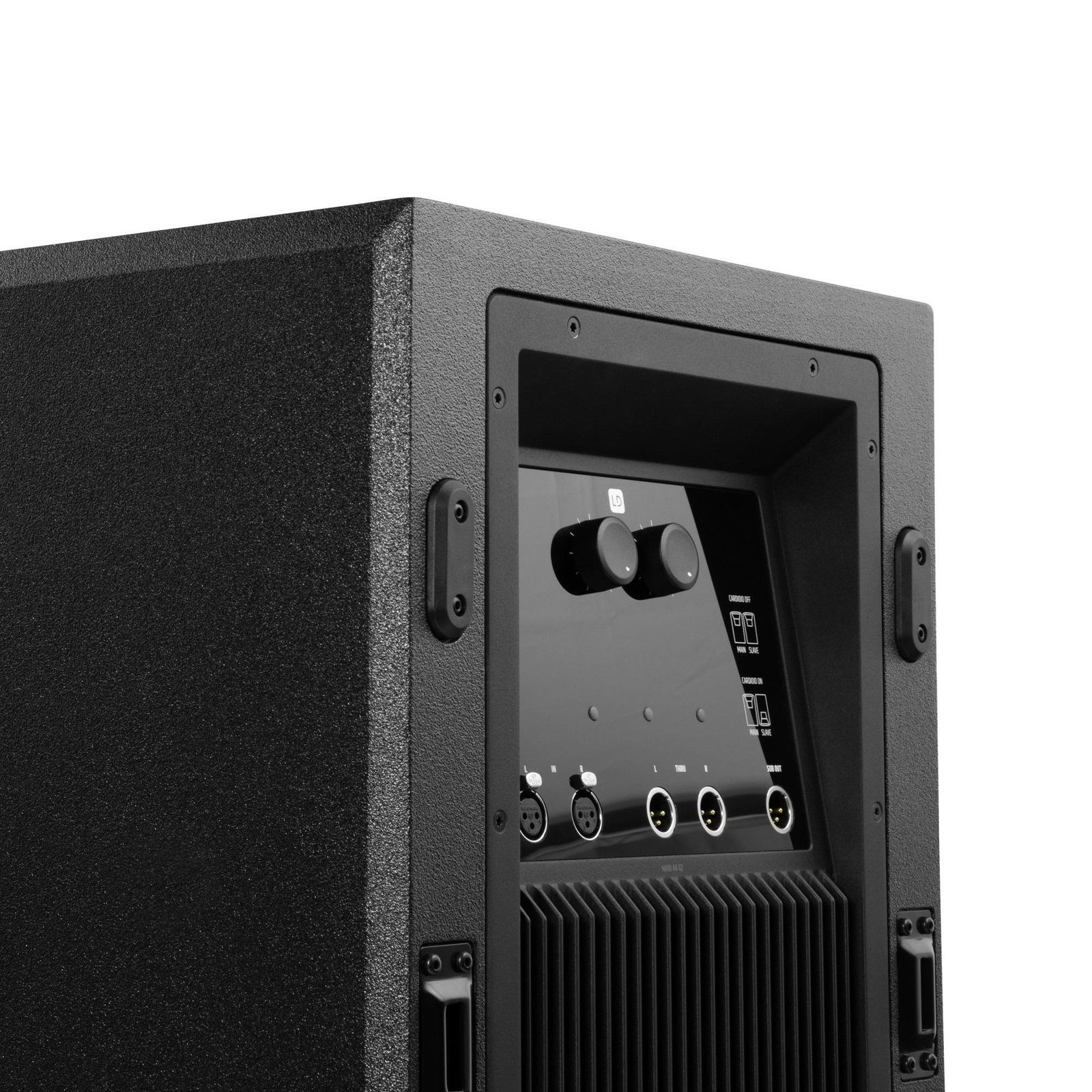 LD System MAUI? 44 G2 Cardioid powered Column Loudspeaker Black