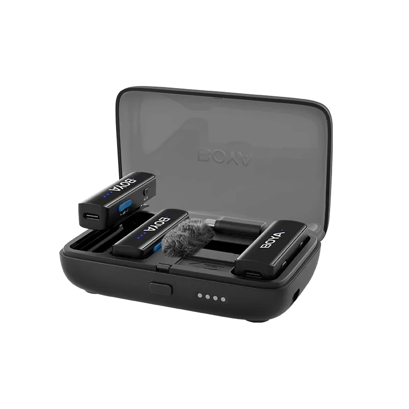 Boya BOYALINK 2 Upgraded 3-in-1 Compact Wireless Microphone