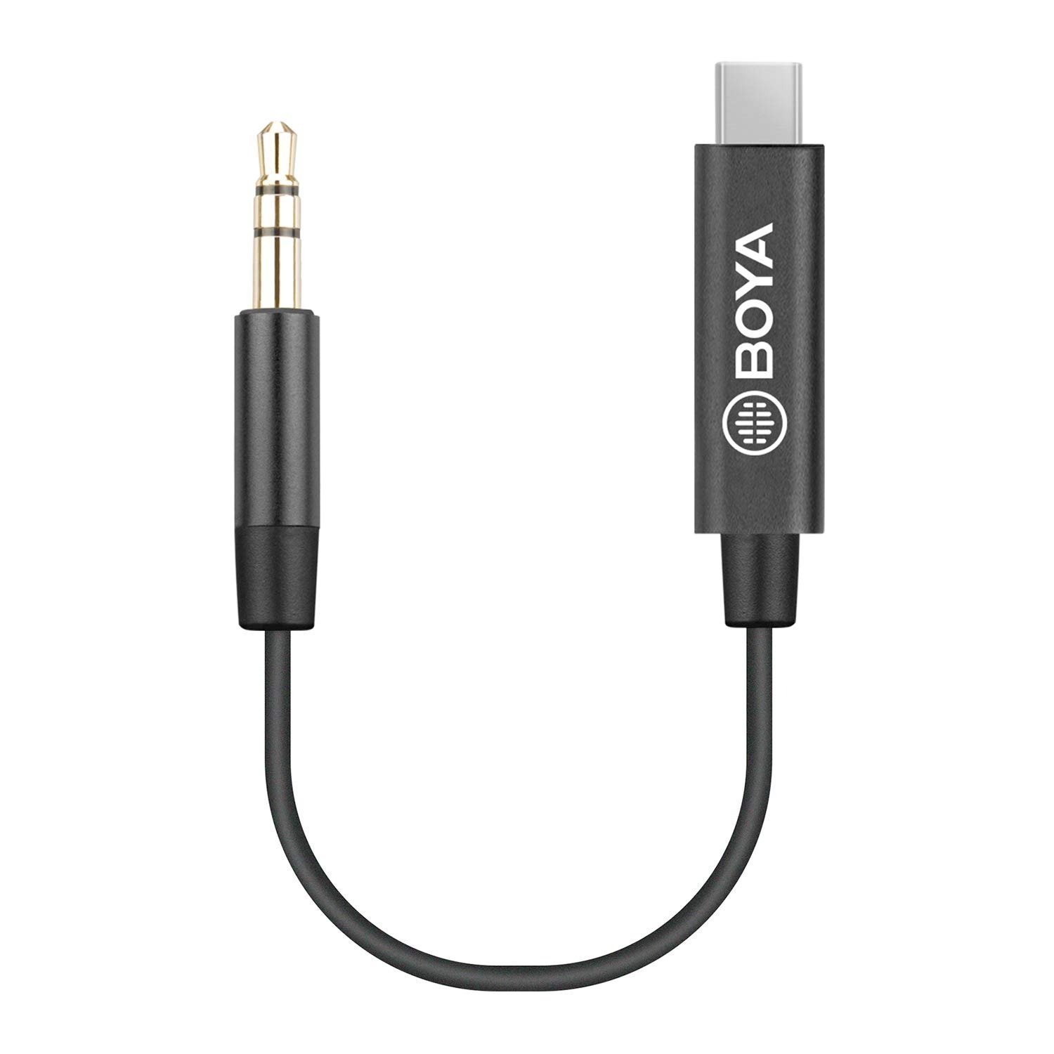 BOYA by-K2 3.5mm TRS Male to Type-C Male Adapter Cable