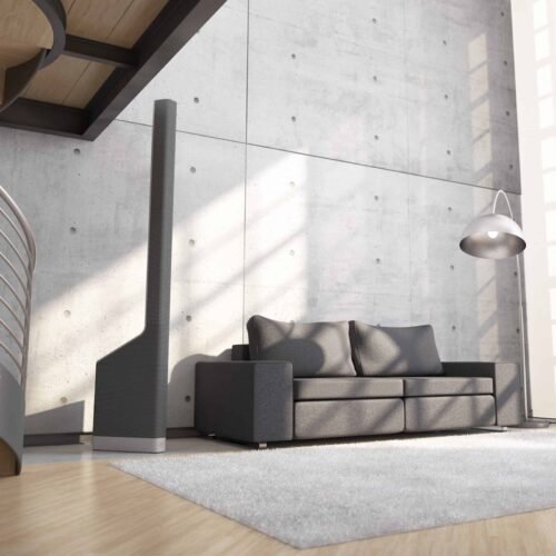LD System MAUI P900 W Powered Column PA System by Porsche Design Studio in Cocoon White LD System MAUI P900 W Powered Column PA System by Porsche Design Studio in Cocoon White