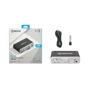 Boya BY-AM1 Dual-Channel Audio Mixer