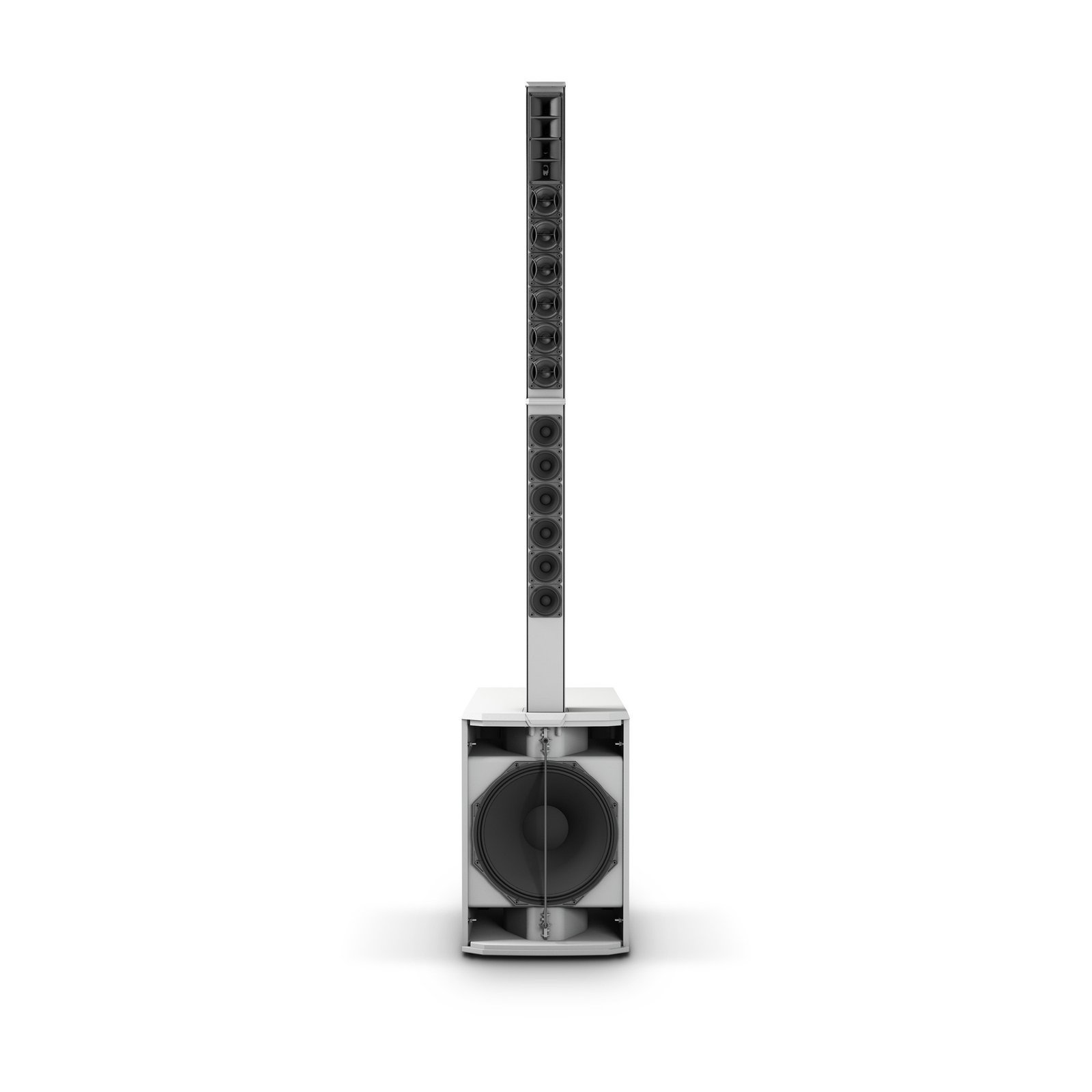 LD System MAUI? 44 G2 W Cardioid powered Column Loudspeaker, White