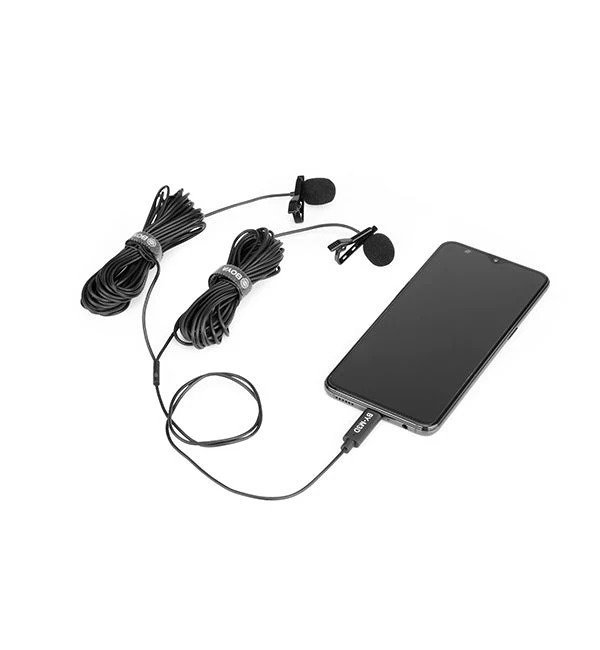 imgi_86_16823877529359854_0decbdc4-8650-4f13-9a41-dcee3b00aa16.jpg Boya BY-M3D LAVALIER MICROPHONES (FOR ANDRORID DEVICES)