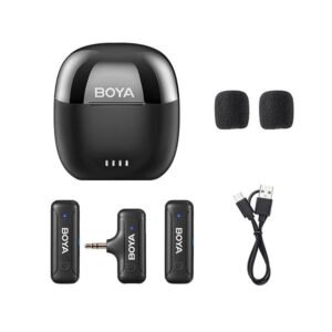Boya Wm3t-m2 3.5 Mm Wireless Camera Microphone