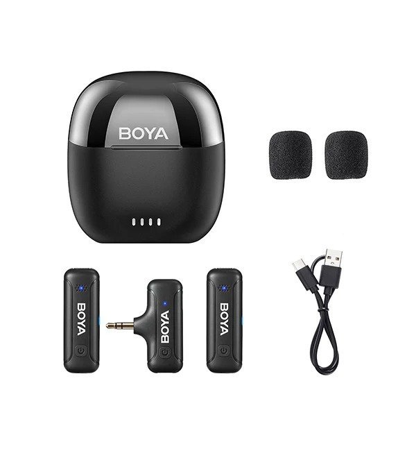 Boya Wm3t-m2 3.5 Mm Wireless Camera Microphone
