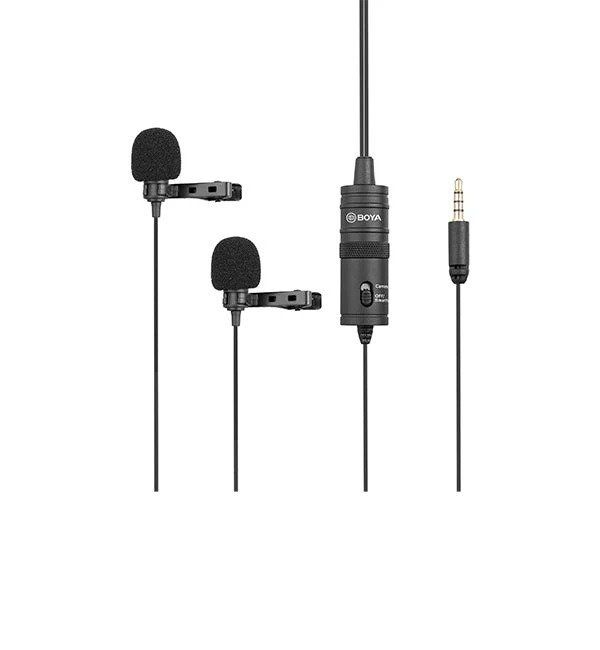 Boya BY-M1DM LAVALIER MICROPHONES (WIRED)