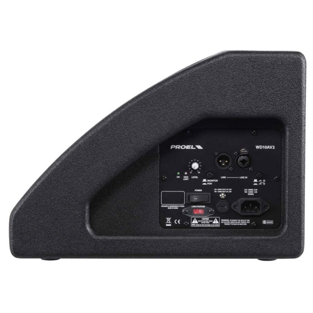 imgi_93_WD10V2_SIDE-1000x1000w.jpg Proel WD 10A V2 Active Stage Monitor