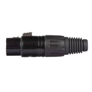 Proel XLR3FVBK XLR 3-Pole Cable Mount Female Plug Black