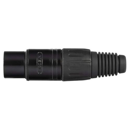 Proel XLR3FVBK XLR 3-Pole Cable Mount Female Plug Black