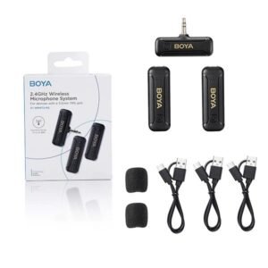 BOYA BY-WM3T2-M2 Mini 2.4GHz Wireless Microphone