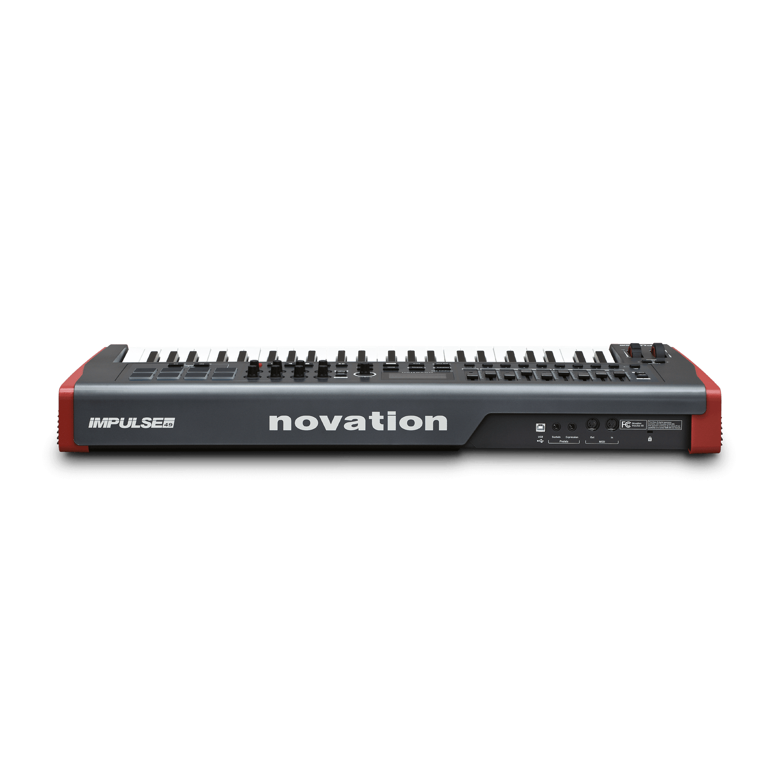 impulse-49-rear-2400-2400-1.png Novation IMPULSE 49 USB MIDI Keyboard Controller