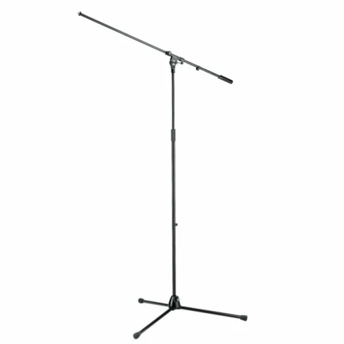 Konig & Meyer 21021-300-55 Overhead Microphone Stand with Boom Arm – Black
