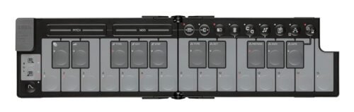 Korg nanoKEY Fold - 25-Key Foldable MIDI Keyboard Controller with USB-C and TRS-MIDI - Black Korg nanoKEY Fold – 25-Key Foldable MIDI Keyboard Controller with USB-C and TRS-MIDI – Black