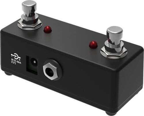 Laney FS2-MINI Dual Switch Mini Pedal Led Status Lights Removable Lead Laney FS2-MINI Dual Switch Mini Pedal Led Status Lights Removable Lead