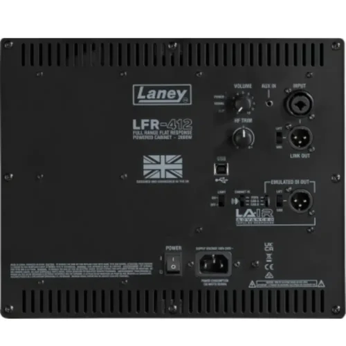 Laney LFR-412 2600W Active Guitar Amplifier Cabinet Laney LFR-412 2600W Active Guitar Amplifier Cabinet