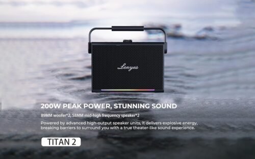 Lenyes Titan 2 200 W Wireless Speaker Lenyes Titan 2 200 W Wireless Speaker