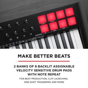 M-Audio Oxygen 49 MKV MIDI Keyboard Controller - Black M-Audio Oxygen 49 MKV MIDI Keyboard Controller - Black