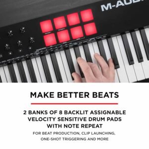 M-Audio Oxygen 61 MKV 61 Key USB Midi Keyboard Controller - Black