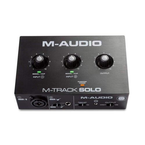 M-Audio M-Track Solo 2-Channel USB Audio Interface M-Audio M-Track Solo 2-Channel USB Audio Interface