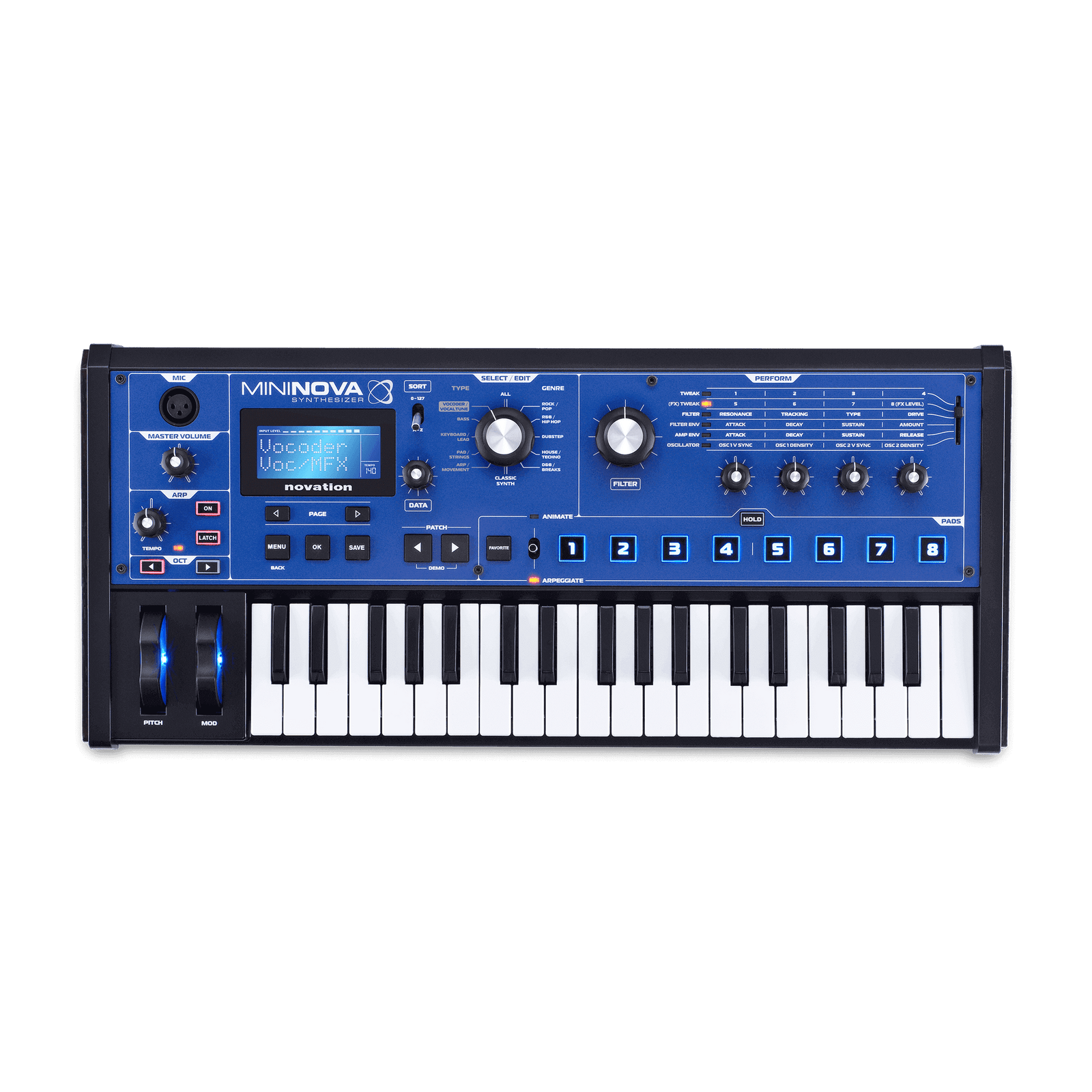 Novation MiniNova Synthesizer