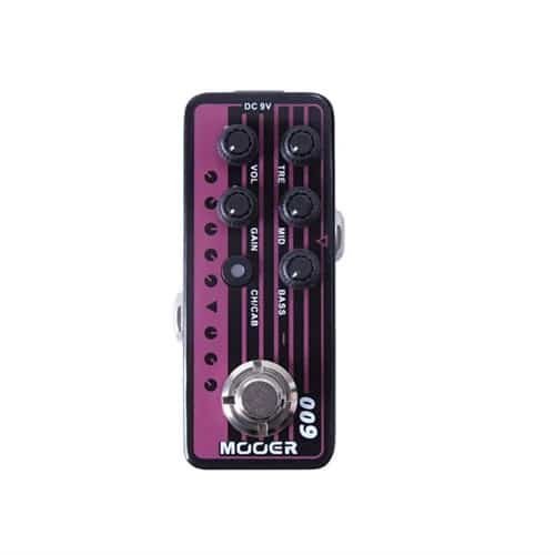 Mooer 009-Blacknight Delay Reverb Effects Pre Amp