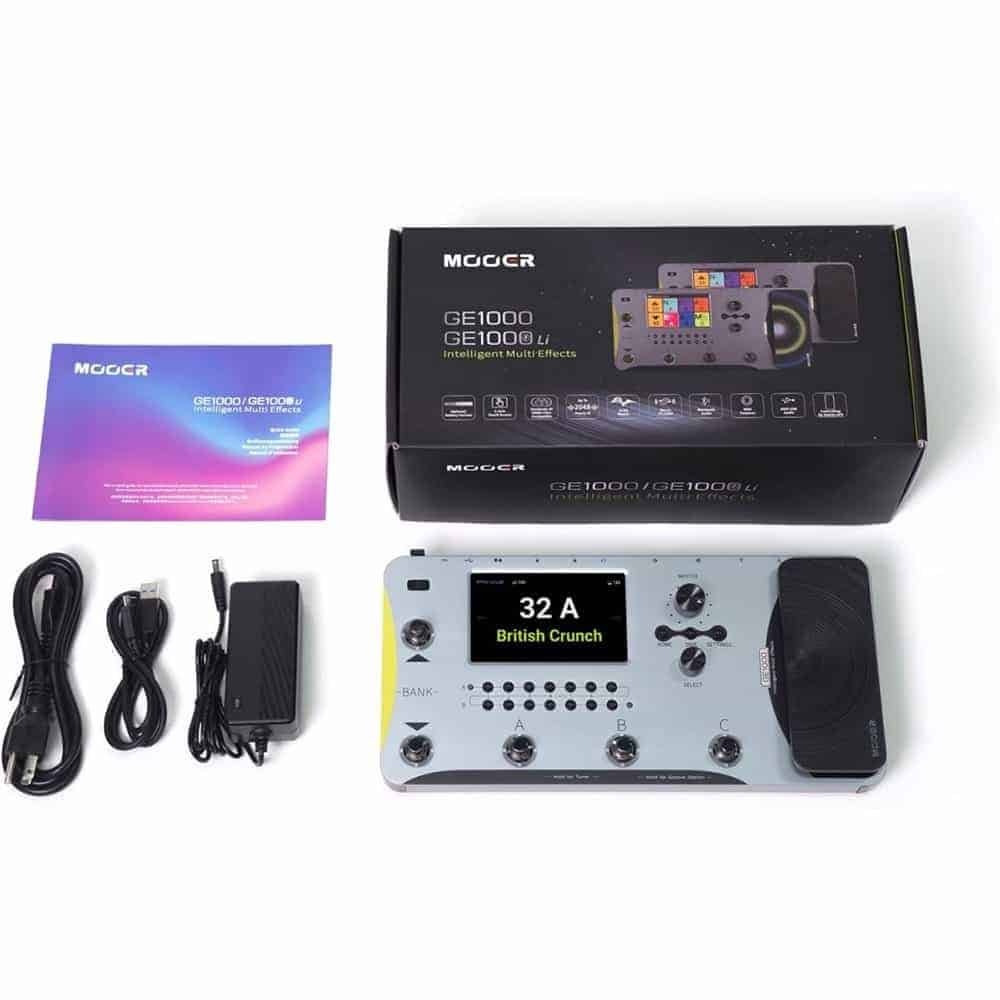 Mooer GE1000 Li Intelligent Multi Effect Pedal Processor