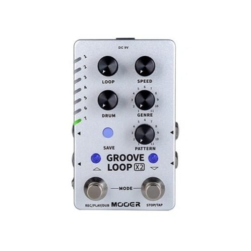 Mooer Groove Loop X2 Stereo Looper & Drum Machine Pedal