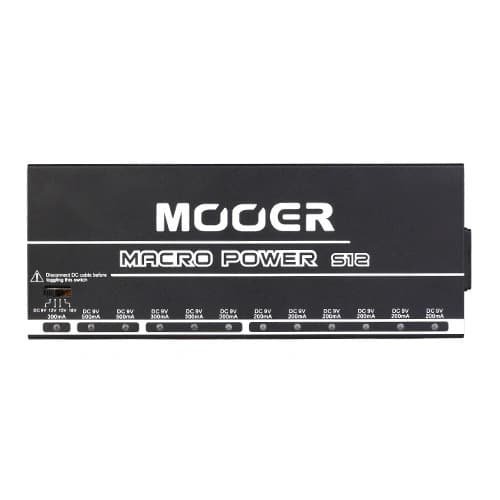 Mooer Macro Power S12 Pedalboard Power Supply Mooer Macro Power S12 Pedalboard Power Supply