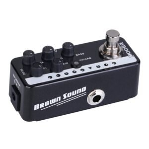 MOOER Phoenix Guitar Amplifier, Black, 15W, Digital Modeling, 3-Band EQ, 1 Channel, 6.35mm Jack, Compatible with Guitar
