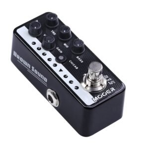 MOOER Phoenix Guitar Amplifier, Black, 15W, Digital Modeling, 3-Band EQ, 1 Channel, 6.35mm Jack, Compatible with Guitar