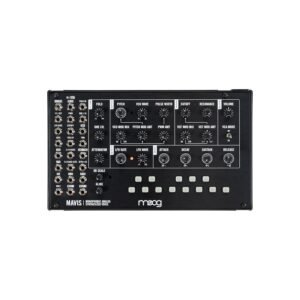MOOG Mavis - Standalone Semi-Modular Analog Synthesizer Kit with Keyboard; Analog Oscillator, Filter, Envelope Generator; Wavefolder; and Dust Cover MOOG Mavis - Standalone Semi-Modular Analog Synthesizer Kit with Keyboard; Analog Oscillator, Filter, Envelope Generator; Wavefolder; and Dust Cover