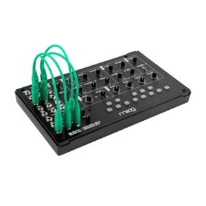 MOOG Mavis - Standalone Semi-Modular Analog Synthesizer Kit with Keyboard; Analog Oscillator, Filter, Envelope Generator; Wavefolder; and Dust Cover MOOG Mavis - Standalone Semi-Modular Analog Synthesizer Kit with Keyboard; Analog Oscillator, Filter, Envelope Generator; Wavefolder; and Dust Cover