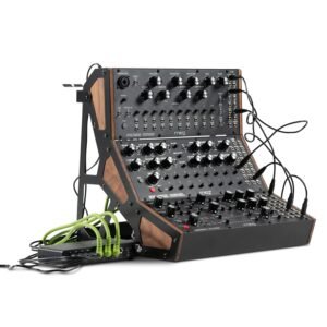MOOG Sound Studio Accessory Kit With Three-Tier Rack, Analog Summing Mixer, Dust Cover, Patch and Audio Cables, Patch Cable Organizer, Power Supply MOOG Sound Studio Accessory Kit With Three-Tier Rack, Analog Summing Mixer, Dust Cover, Patch and Audio Cables, Patch Cable Organizer, Power Supply