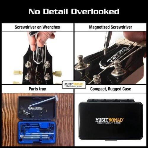 Music Nomad MN235 Premium Guitar Tech Truss Rod Wrench Set Music Nomad MN235 Premium Guitar Tech Truss Rod Wrench Set