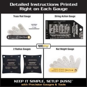 Music Nomad MN604 Precision Setup Gauge Set - 6 Piece Music Nomad MN604 Precision Setup Gauge Set – 6 Piece