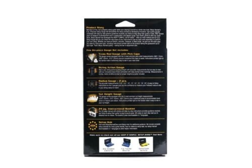 Music Nomad MN604 Precision Setup Gauge Set - 6 Piece Music Nomad MN604 Precision Setup Gauge Set – 6 Piece