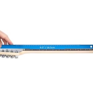 Music Nomad MN820 Tri-Beam 3 & 1 Straightedge Ruler & Scale Length Ruler- Discountinued Model